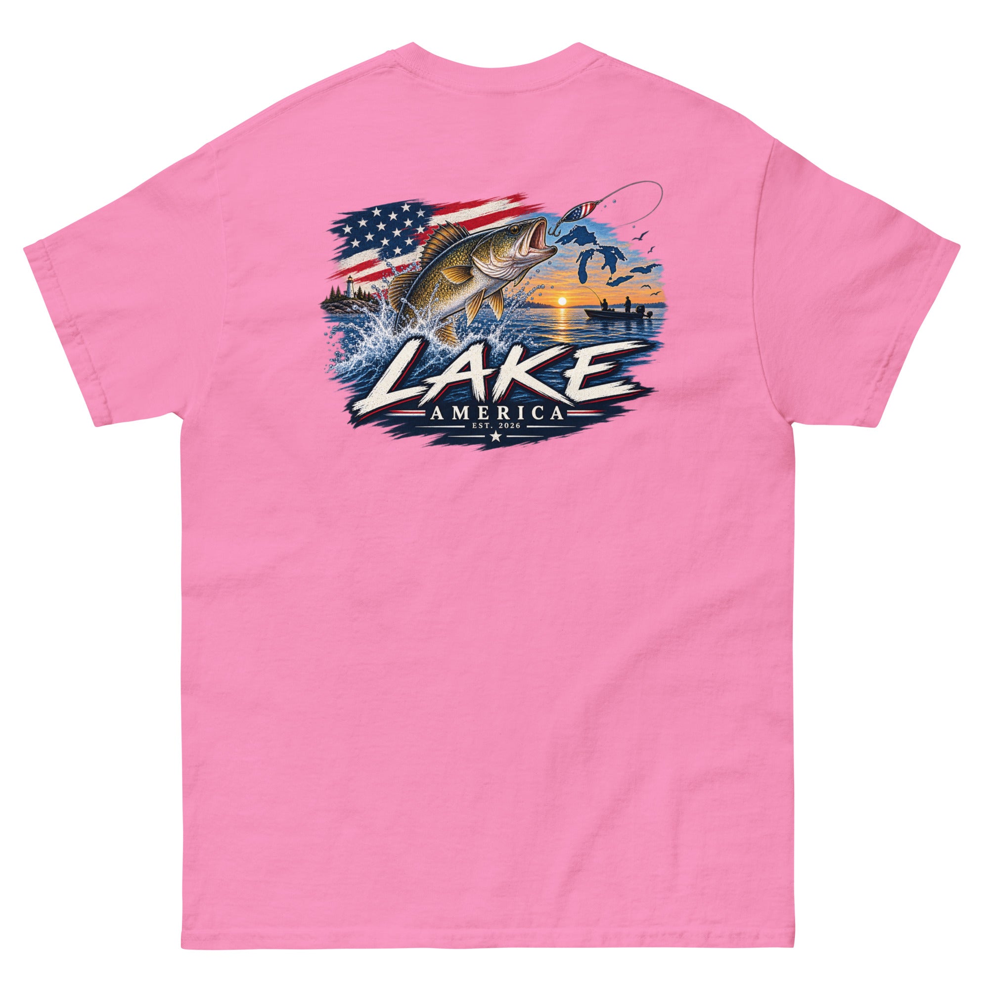 Lake America Fishing T-Shirt