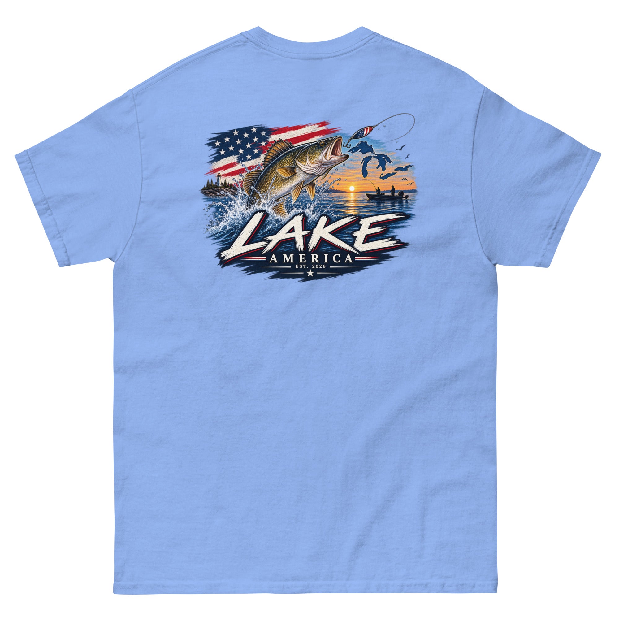 Lake America Fishing T-Shirt