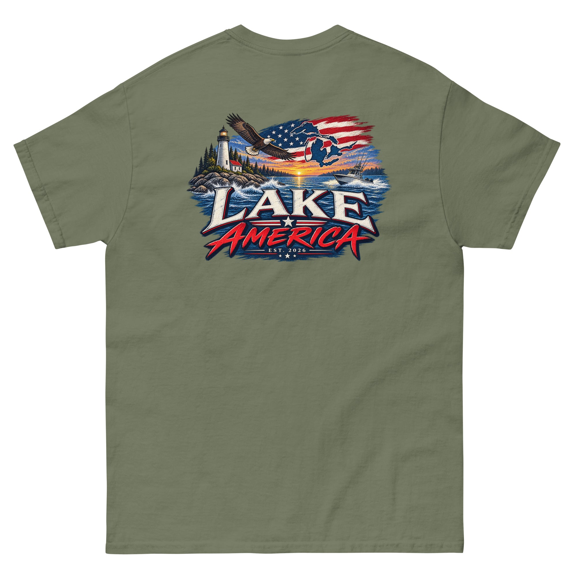 Eagle Lake America T-Shirt