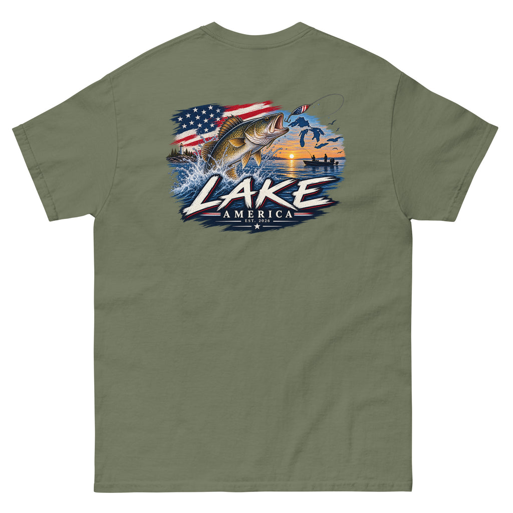 Lake America Fishing T-Shirt