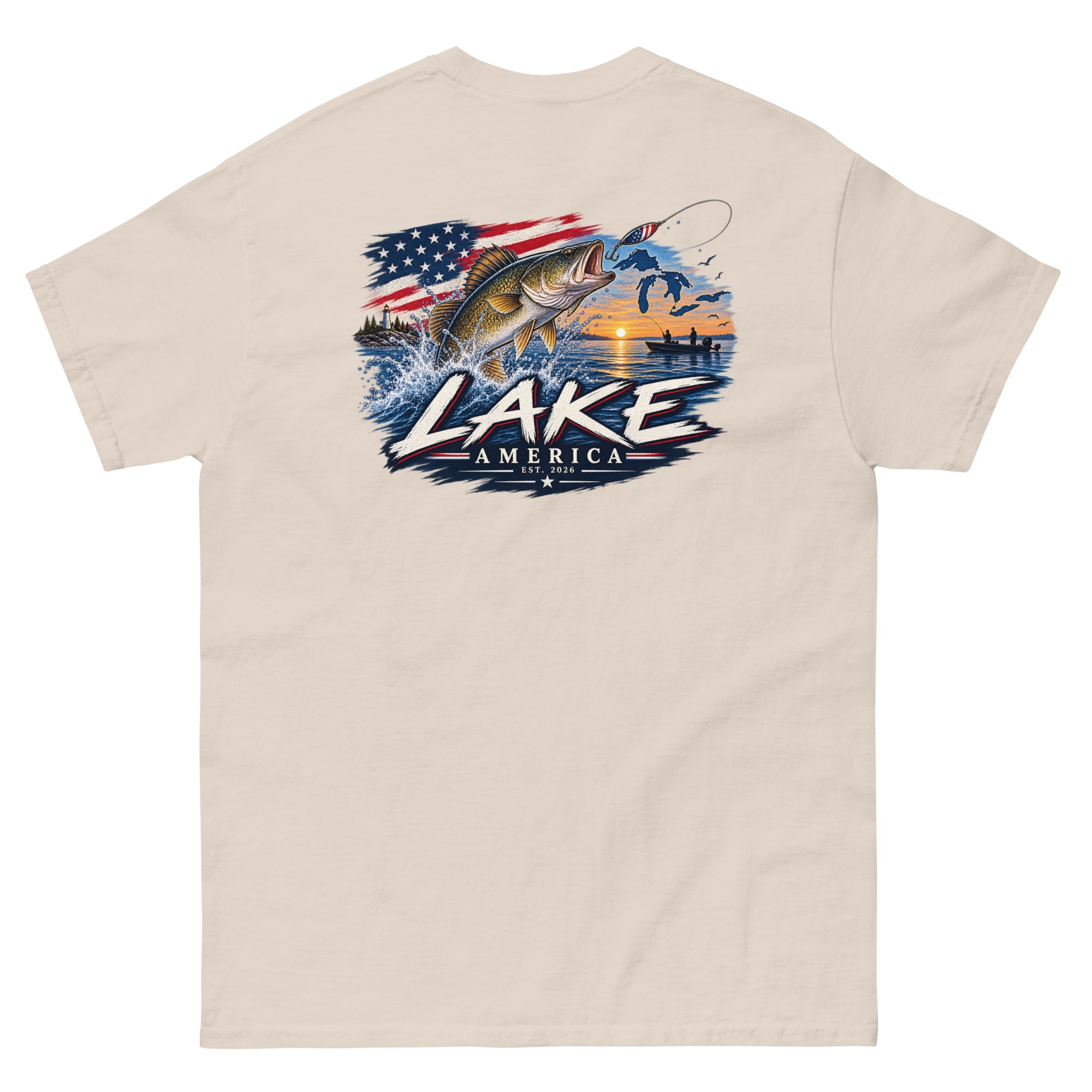 Lake America Fishing T-Shirt